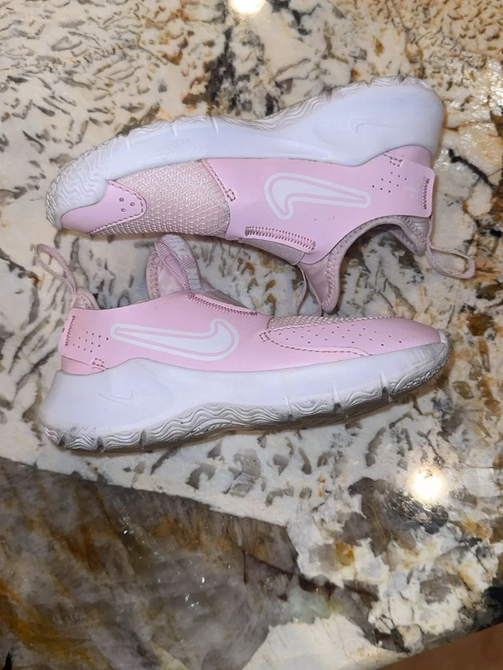 Nike Kids Pink Slip-On Sneakers